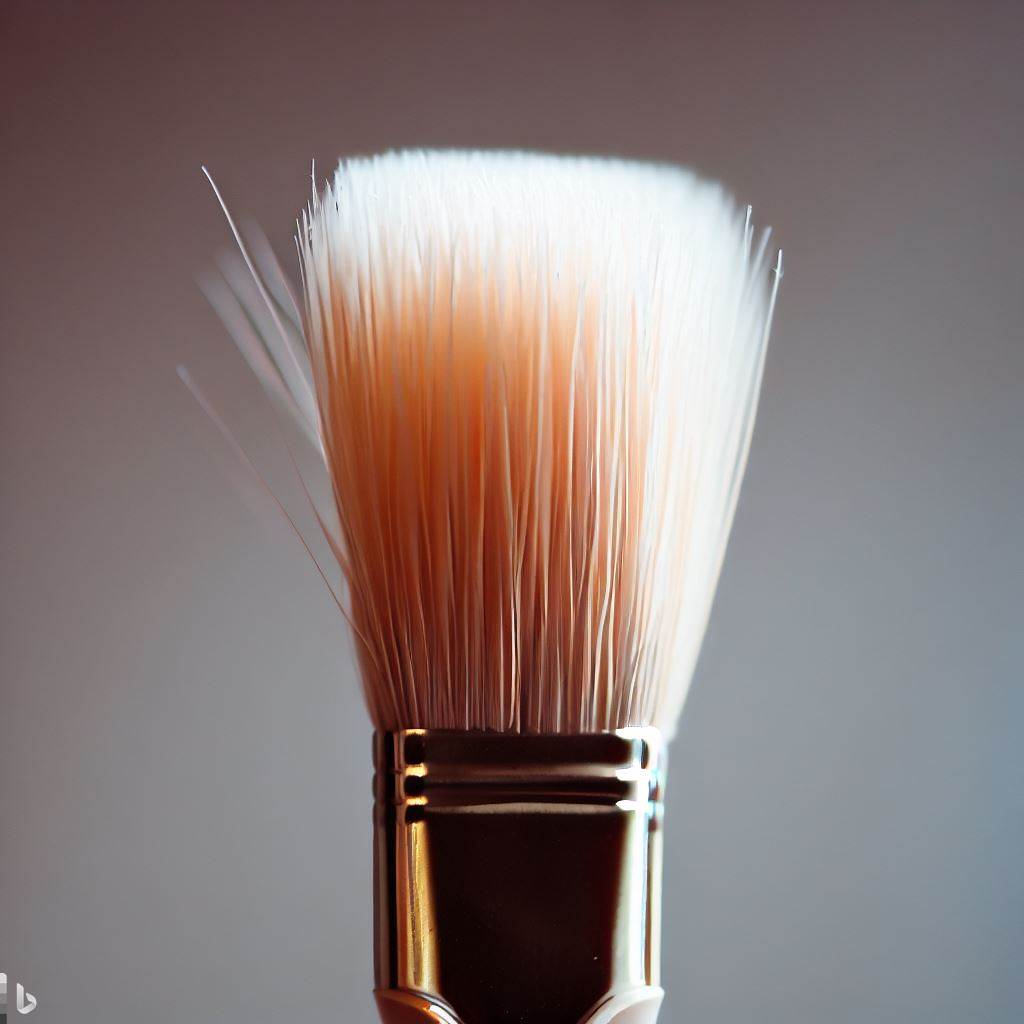Reference picture of synthetic bristle brush