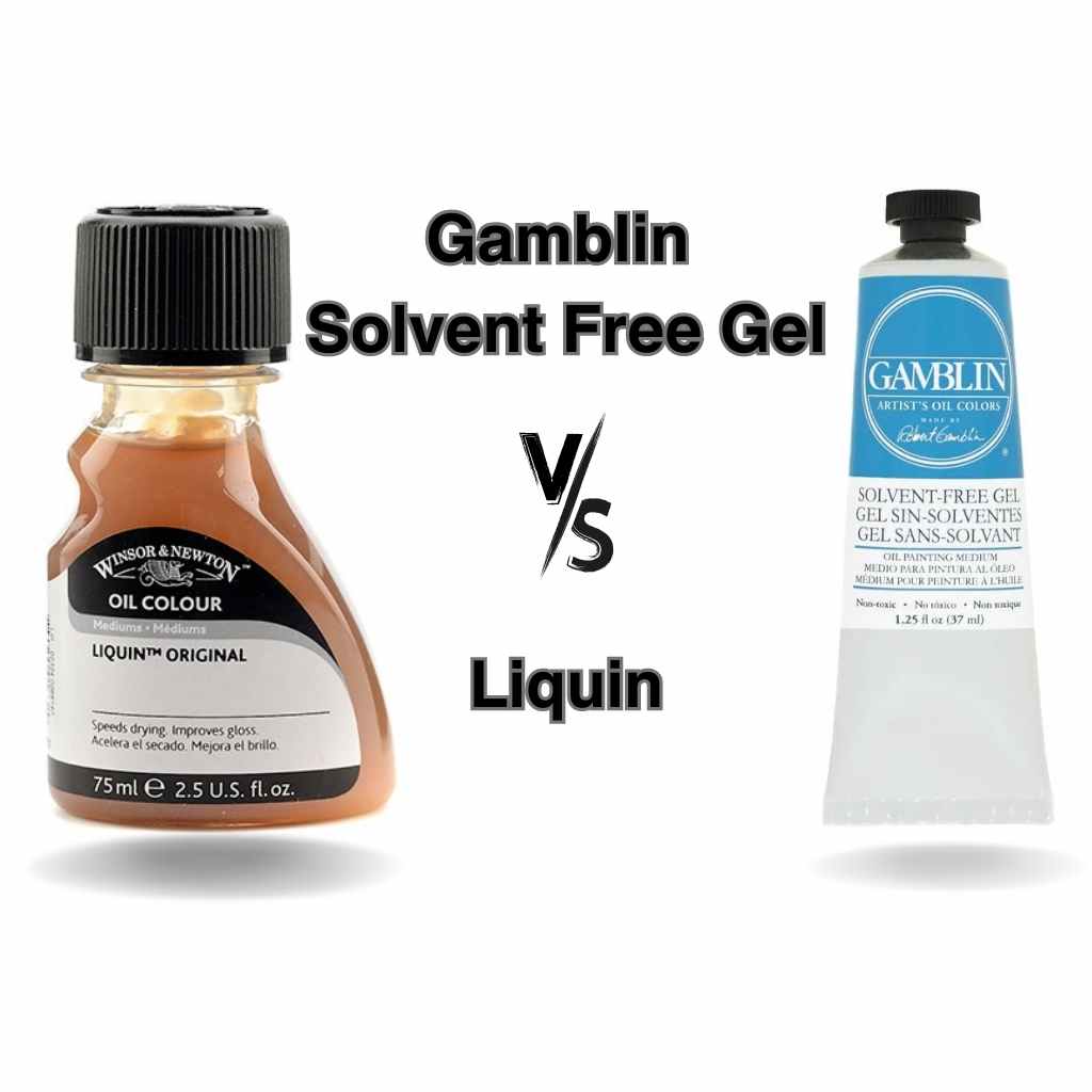 Read more about the article The Clash of the Oil Painting Titans: Gamblin Solvent Free Gel vs Liquin