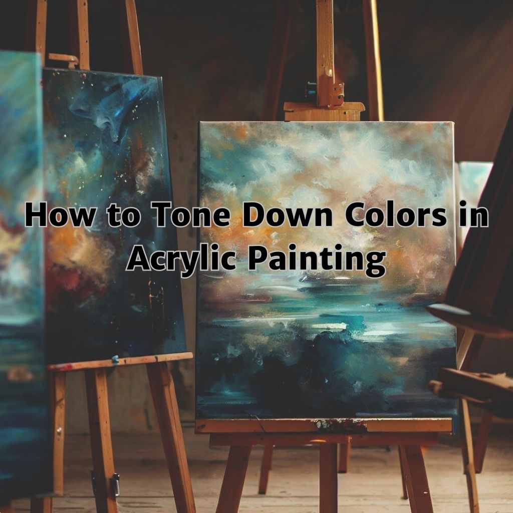 Read more about the article From Bold to Sublime: How to Tone Down Colors in Acrylic Painting