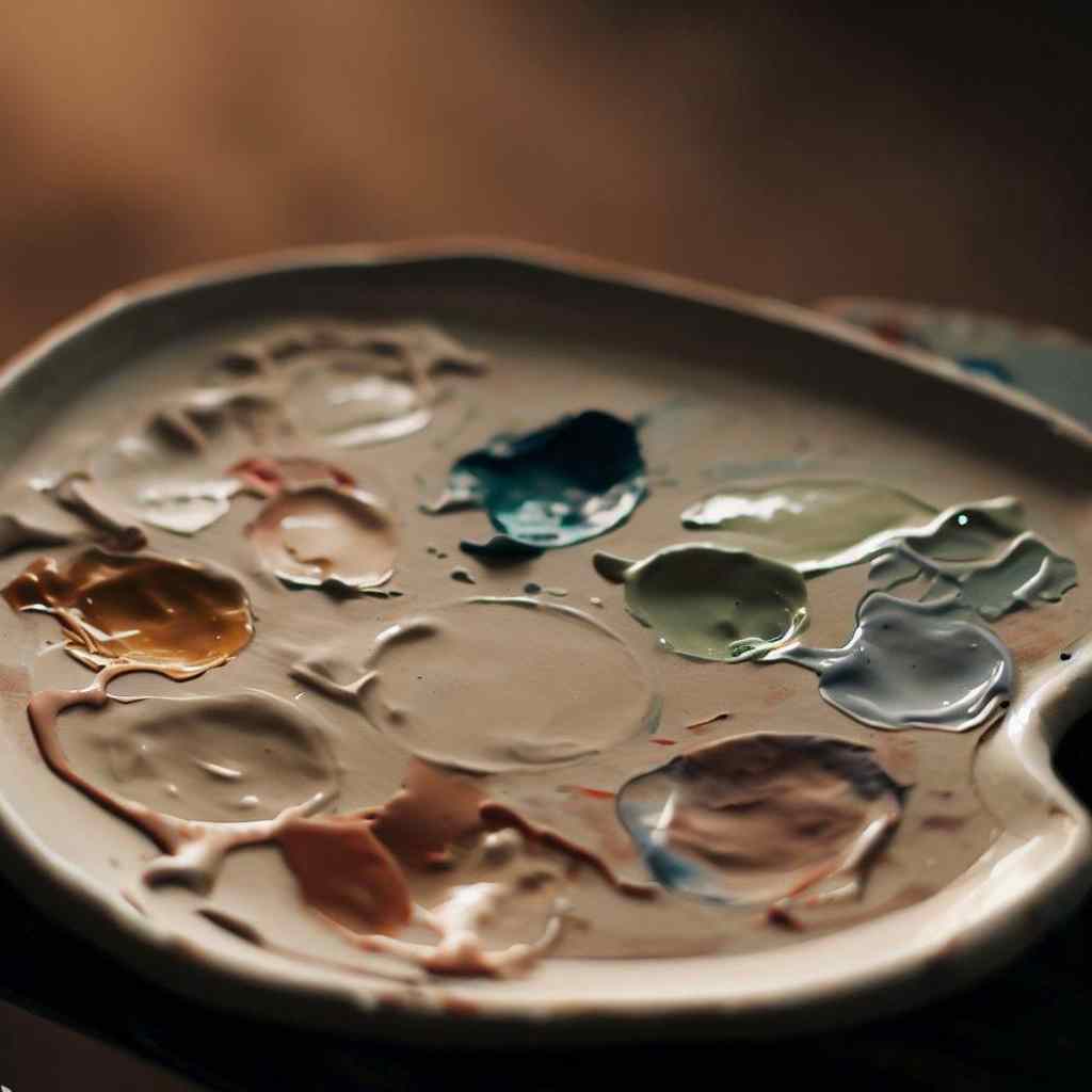reference picture for ceramic palette
