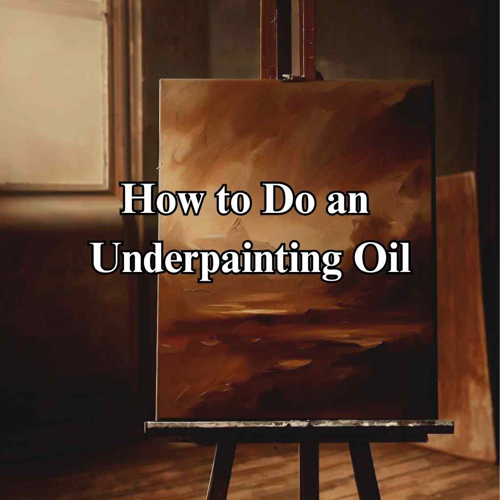 You are currently viewing Master the Art: How to Do an Underpainting Oil