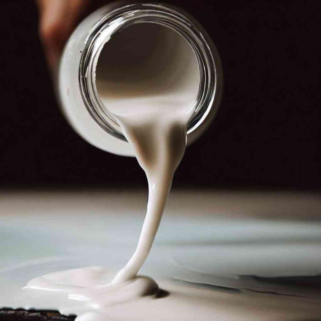 Reference image for Pouring gesso on a canvas