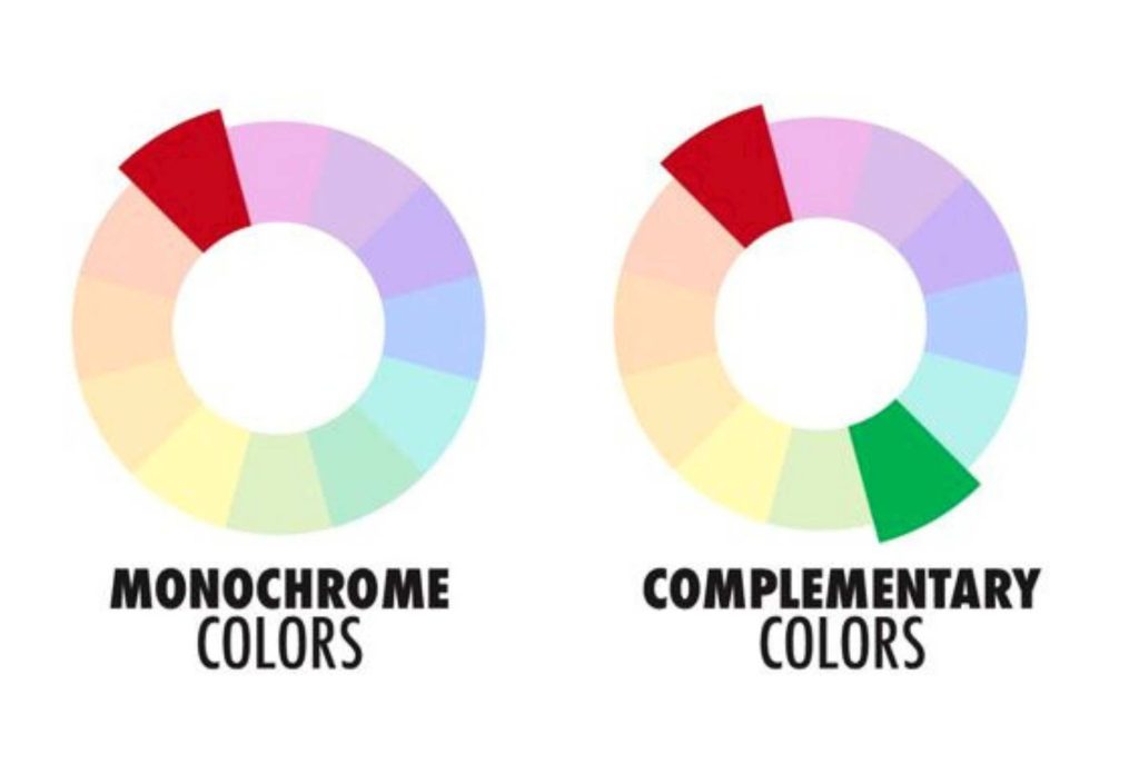 Reference image for monochrome and complementary colors