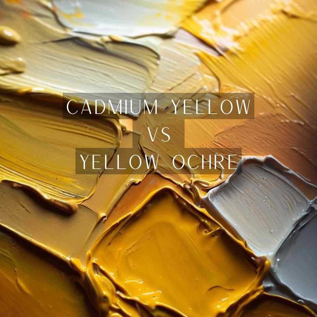 You are currently viewing Cadmium Yellow vs Yellow Ochre: Brushstrokes of Choice