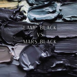 Read more about the article Brushstrokes of Darkness: Lamp Black vs Mars Black