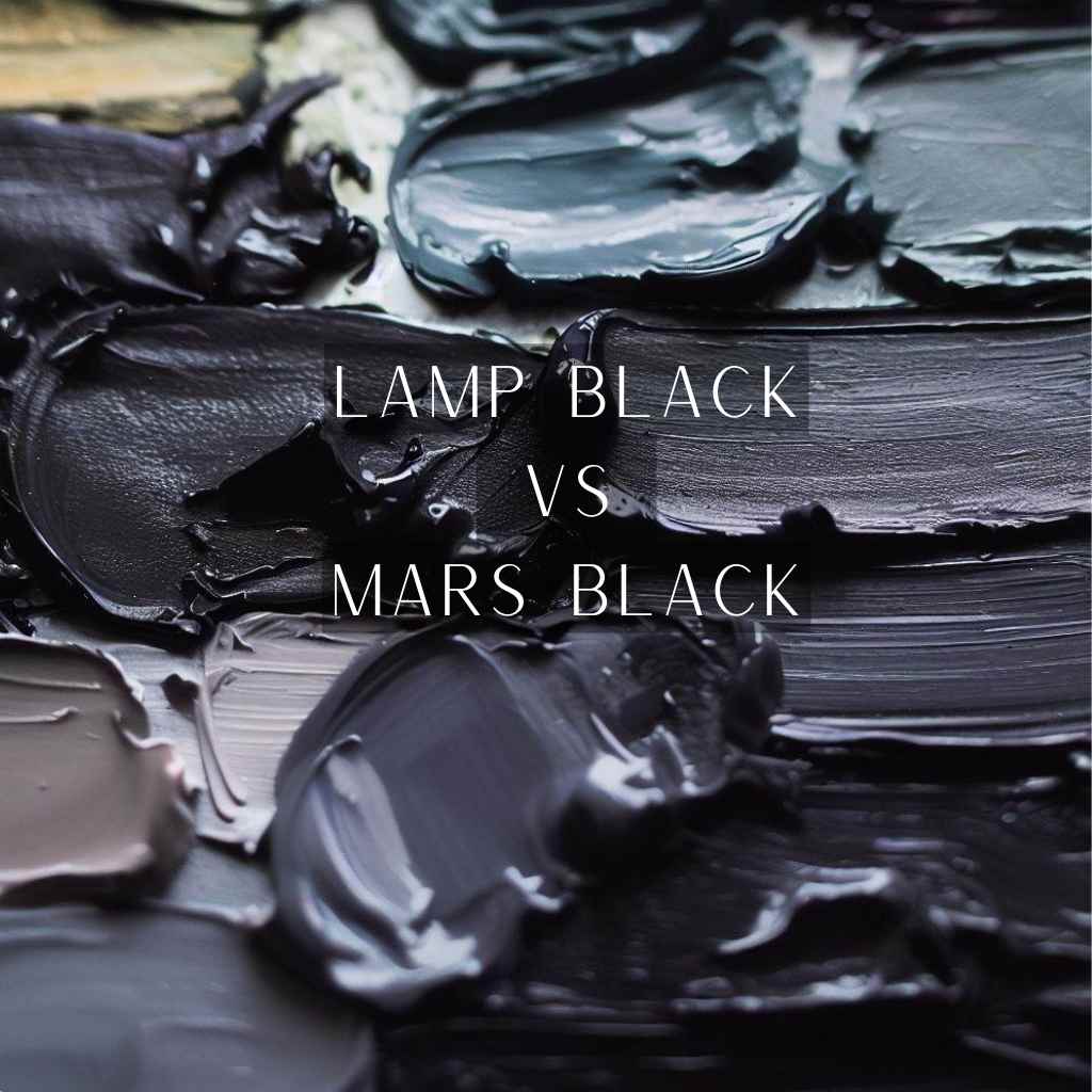You are currently viewing Brushstrokes of Darkness: Lamp Black vs Mars Black